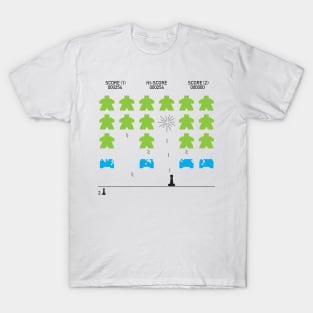 Meeple Invaders T-Shirt